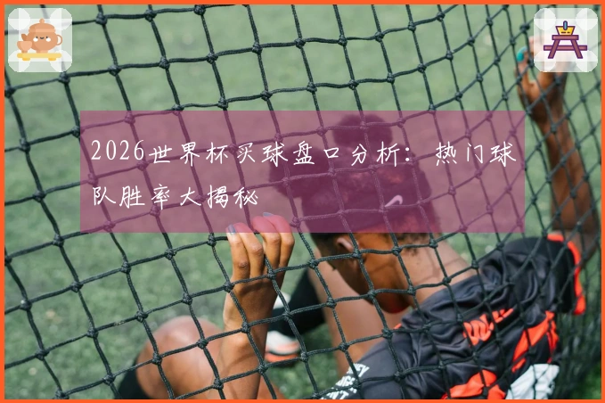 2026世界杯买球盘口分析：热门球队胜率大揭秘
